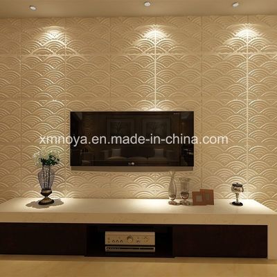 Painel de parede 3D acústico decorativo 460mm * 460mm Tamanho para TV fundo na sala de estar