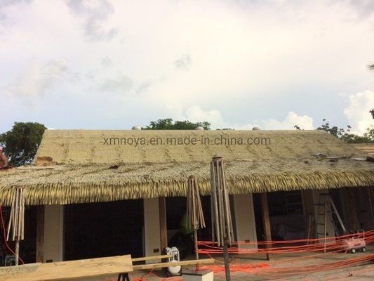 Taquetas de palha sintética de África do Sul personalizadas para decoração de telhados SGS testadas e aprovadas