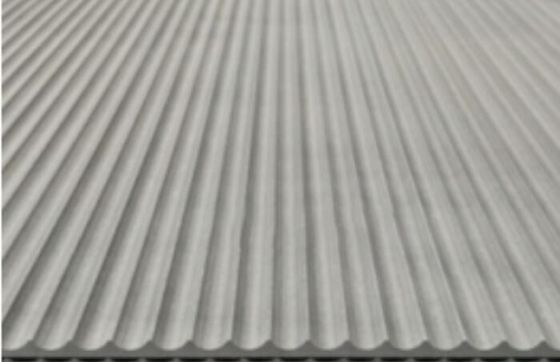 3D Slotted Decorative Fiber Cement Façade para material resistente ao calor