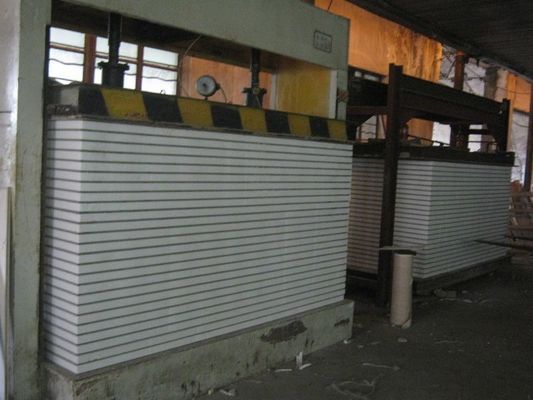 Painel de parede de sanduíche de EPS branco opal isolado por polímero composto para decoração de interiores