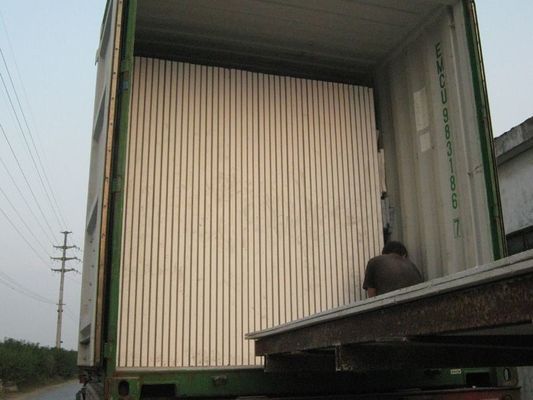 Painel de parede de sanduíche de EPS branco opal isolado por polímero composto para decoração de interiores