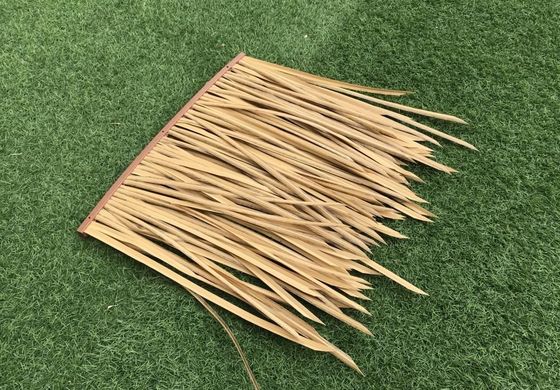 Telhado de palma sintética impermeável de palma de trigo artificial de palha 45*50cm e 100*45cm