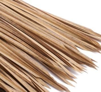 Telhas de telhado de palha tropical sintética à prova de fogo personalizadas para cabanas de hotel HDPE Tiki