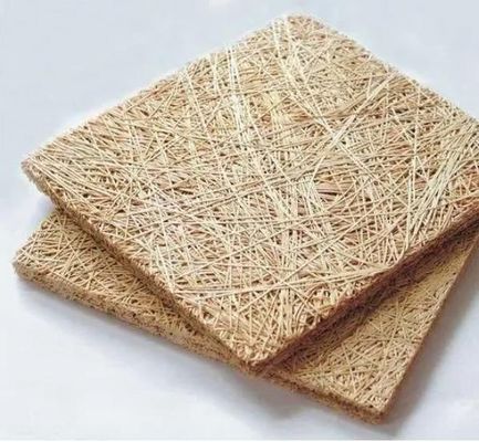 1200*2440mm Painel de absorção sonora de lã de madeira para redução de ruído Decoração de teto