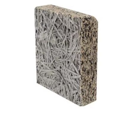 1200*2440mm Painel de absorção sonora de lã de madeira para redução de ruído Decoração de teto