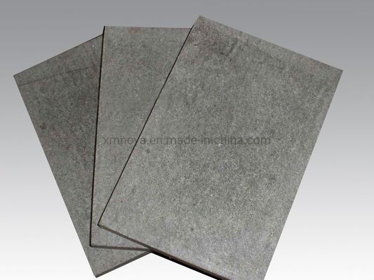 Material resistente ao calor Tabela decorativa de parede de fibra de cimento para decoração exterior