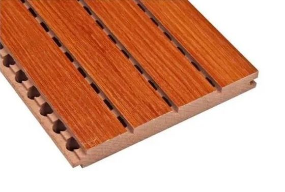 Materiais decorativos Painel de isolamento acústico de 197 mm*2400 mm com borda quadrada