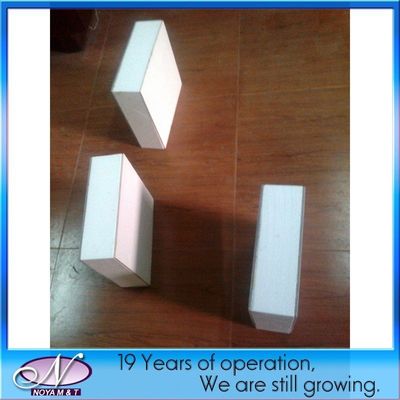 Painel Sandwich de Polímero Composto Branco Opal para Isolamento Sonoro Estrutural