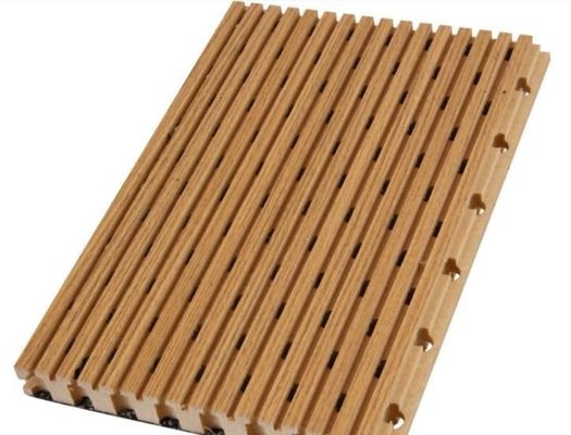 Painel de madeira à prova de fogo à prova de água para parede interior Decorativo A1 Grau e borda quadrada