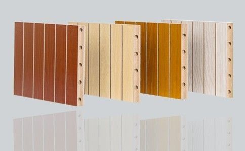 Painel de madeira à prova de fogo à prova de água para parede interior Decorativo A1 Grau e borda quadrada