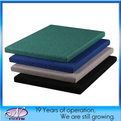 Tabela de parede interior acústica de fibra de vidro para estúdio escolar cinema teatro personalizável