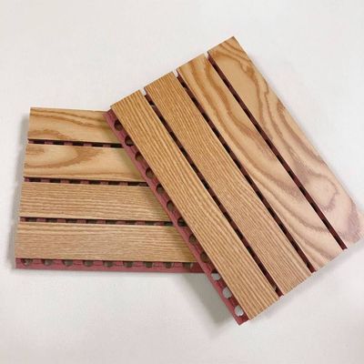 600*600 Substituição Serviço pós-venda OEM Painel de parede acústico de madeira para material de decoração