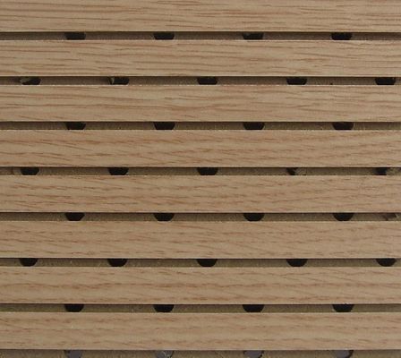 600*600 Substituição Serviço pós-venda OEM Painel de parede acústico de madeira para material de decoração