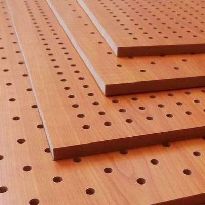 600*600 Substituição Serviço pós-venda OEM Painel de parede acústico de madeira para material de decoração