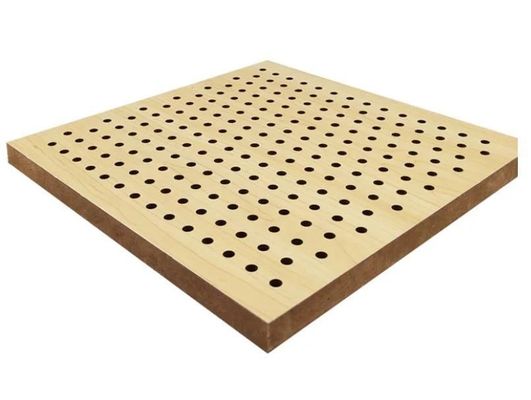 Substituição de MDF Painel de madeira para Chaminé Decorativo Painel de parede de isolamento acústico