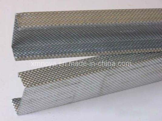 Canais de tecto de aço galvanizado de metal personalizados Todos os produtos verificados por QC experiente
