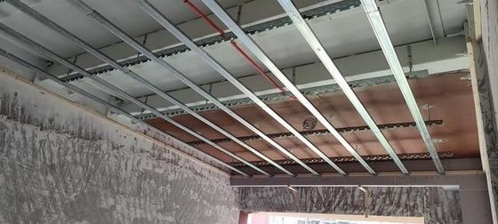 Keel de aço galvanizado para construção de canal de luz 50*35/70*35/73*36mm Altura 25mm