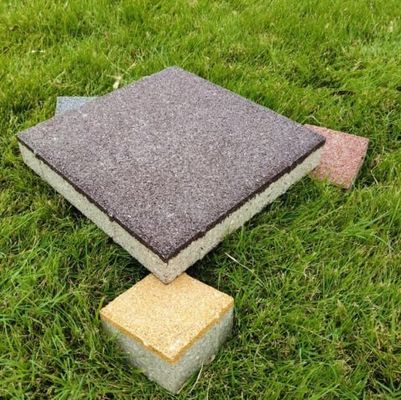 Estilo Sinter Grau e Vermelho Cerâmica Água Permeável tijolo para Paver Garden Driveway