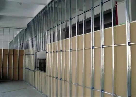 Profil de aço galvanizado de borda interna de curvatura a frio tipo L para divisória de parede