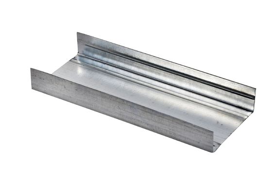 CD 60*27 Estribo e trilho galvanizados de oxidação anódica leve para construção de grades