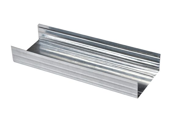 CD 60*27 Estribo e trilho galvanizados de oxidação anódica leve para construção de grades