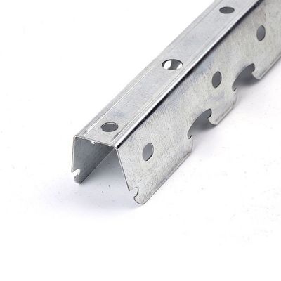 CD 60*27 Estribo e trilho galvanizados de oxidação anódica leve para construção de grades