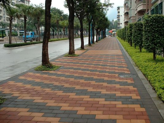 Amostra grátis Pavimentação porosa Estilo antigo Pavimentador de pedra de tijolo permeável à água