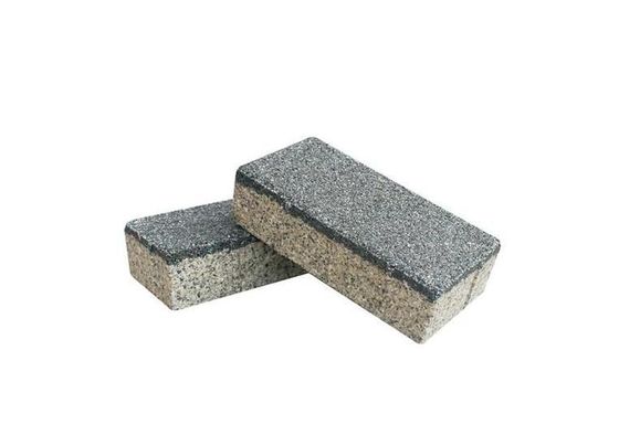 Porcelana Vermelha 100mm * 25mm Tamanho para Patio Driveway Anti-Slip 65-85 Bpn