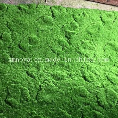 Plantas artificiais de grama verde personalizadas de plástico para decoração interna e decoração residencial