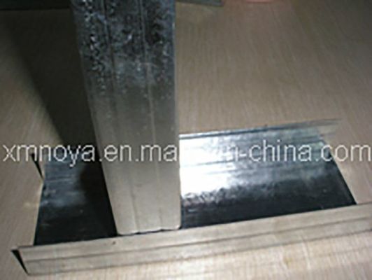 52 mm/72 mm/75 mm/100 mm/148 mm Edifício de escritórios de aço leve U Canal para divisória de parede