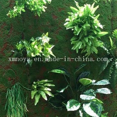 Paredes de musgo de grama verde artificial decorativas personalizadas para o seu negócio de paisagismo