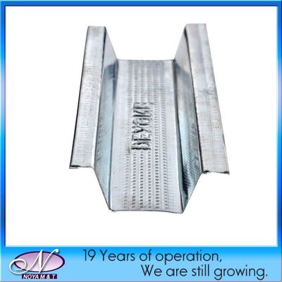 Profil de aço galvanizado do canal principal com 25mm/29mm/32mm/40mm de altura e design tipo U