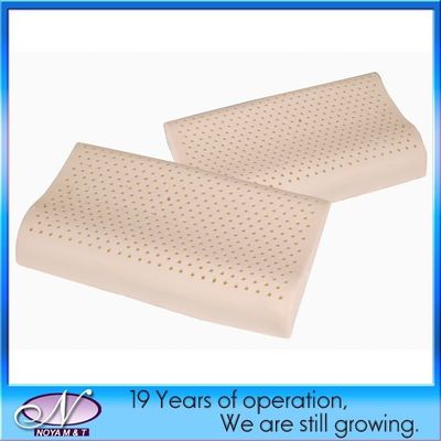48*28*7/9cm Tecido Talalay Latex Wave Pillow para sono suave e de apoio
