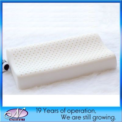 48*28*7/9cm Tecido Talalay Latex Wave Pillow para sono suave e de apoio
