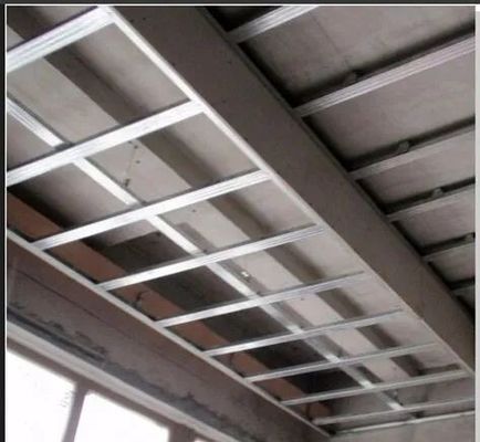3000 mm comprimento padrão L-tipo galvanizado perfis de parede seca de aço metálico C canal de teto