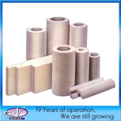 Tubos de silicato de cálcio Isolamento térmico Materiais de construção 220kg/m3 Branco