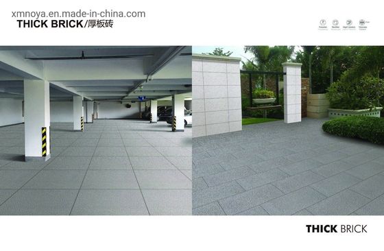 Revestimento natural da superfície de azulejos cerâmicos para pavimentação permeável à água ecológica
