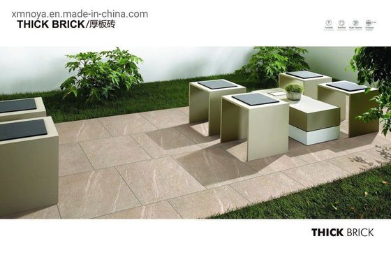 Revestimento natural da superfície de azulejos cerâmicos para pavimentação permeável à água ecológica
