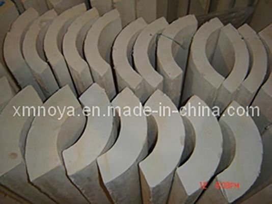 Tubos de placas de silicato de cálcio para materiais de isolamento térmico na petroquímica
