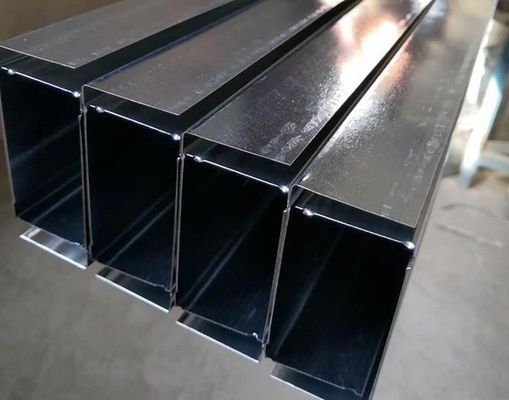 T-Bar para sistema de suspensão / estrutura de budling espessura 0,40 a 1,0 mm D50 personalizável
