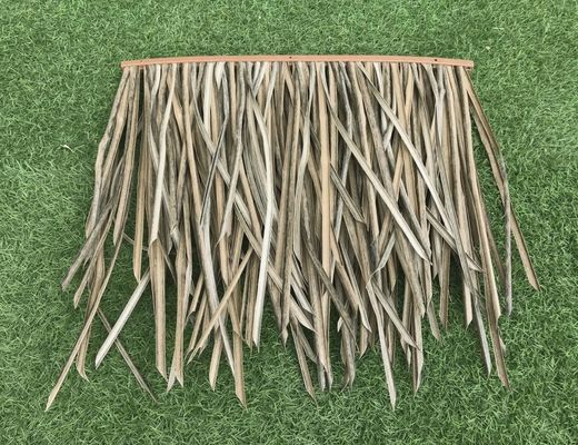 Superfície plana natural Eco Friendly Bent Design Telhas de palha para telhados
