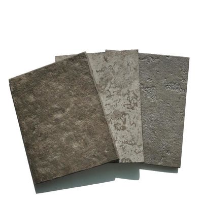 Placas de fibra de cimento revestimento painéis de revestimento cinza Edifício exterior impermeável Placas de silicato de cálcioPlacas de silicato de cálcio