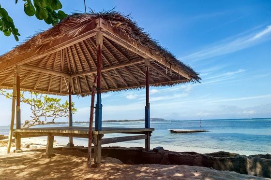Bom Preço Indonésia Plástico Artístico Tecido de Palha Gazebo Canopy Tenda Pergolas Tendas de palha sintética Cottage Tecido de Erva Seca
