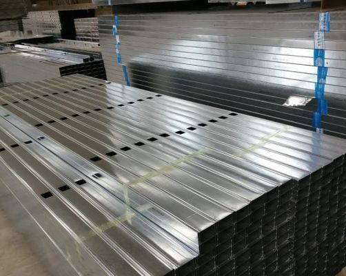 Metal Stud And Track Roll Forming Drywall Galvanizado Suspensão de Tecto Unistrut