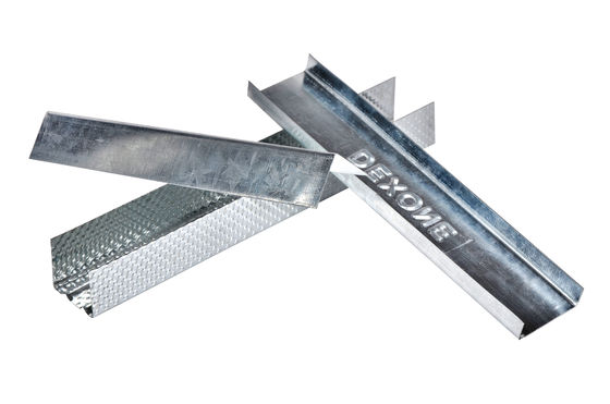 Metal Stud And Track Roll Forming Drywall Galvanizado Suspensão de Tecto Unistrut