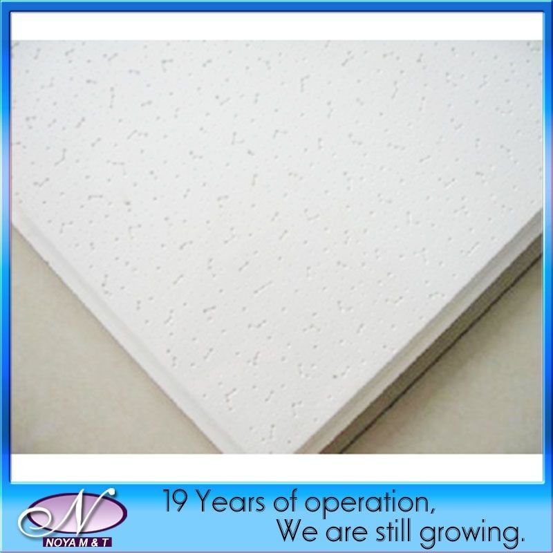 7-9 mm Espessura Placa de gesso branco com PVC/placa de gesso 1212*603mm ou 1195*595mm