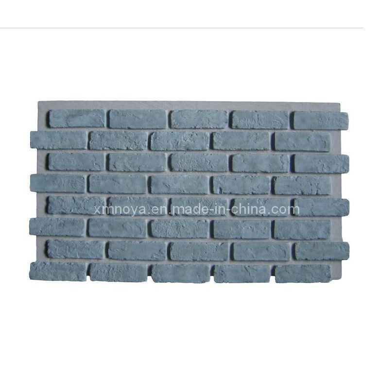 Decoração artística de parede de tijolo Pedra de cultura PU artificial WHS006-IMP-C5 1094*613*23mm