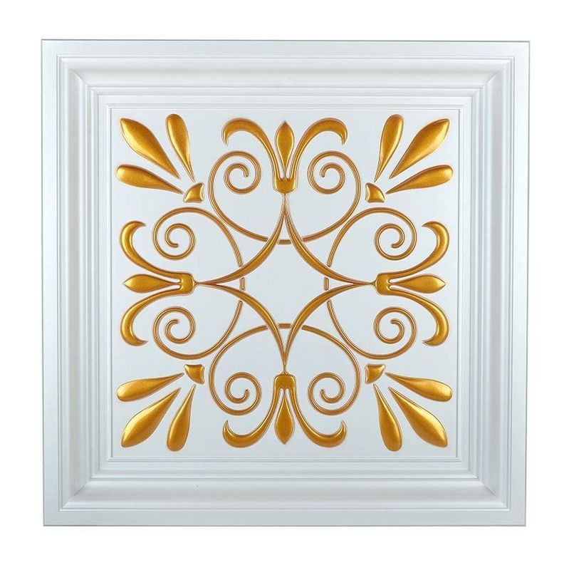 Painel SMC 3D à prova d'água e acústico para revestimento de parede 460mm*460mm Tamanho