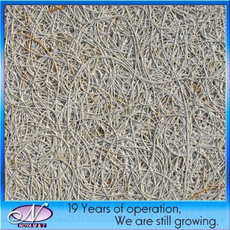 Grade B1 resistente ao fogo Borda circular absorvente de som Madeira de lã de cimento para decoração