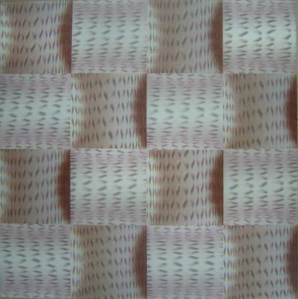 Tabuleiro de parede composto de PVC 3D para decoração de quarto / loja em 500mmx500mm